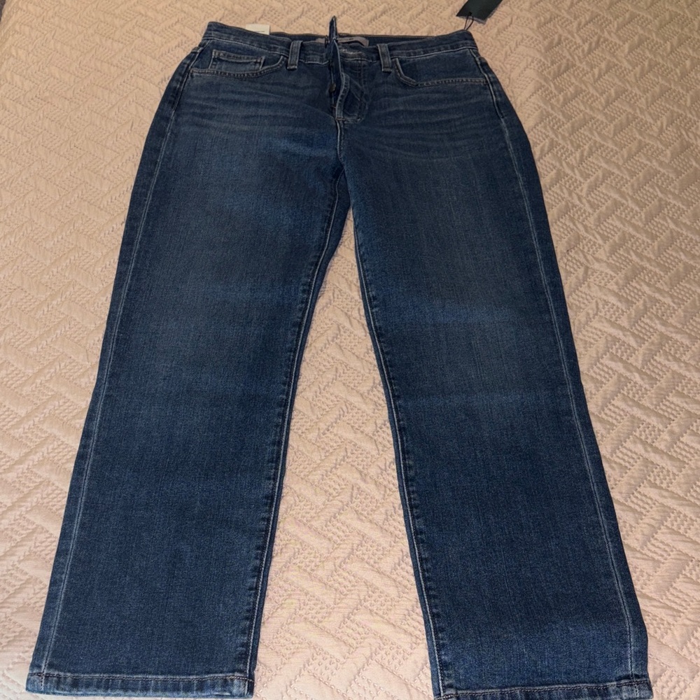 Joe’s Women's Dark Blue Straight-Leg Jeans - Picture 6 of 7